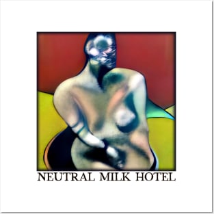 Neutral Milk Hotel … Original Surrealist Fan Design Posters and Art